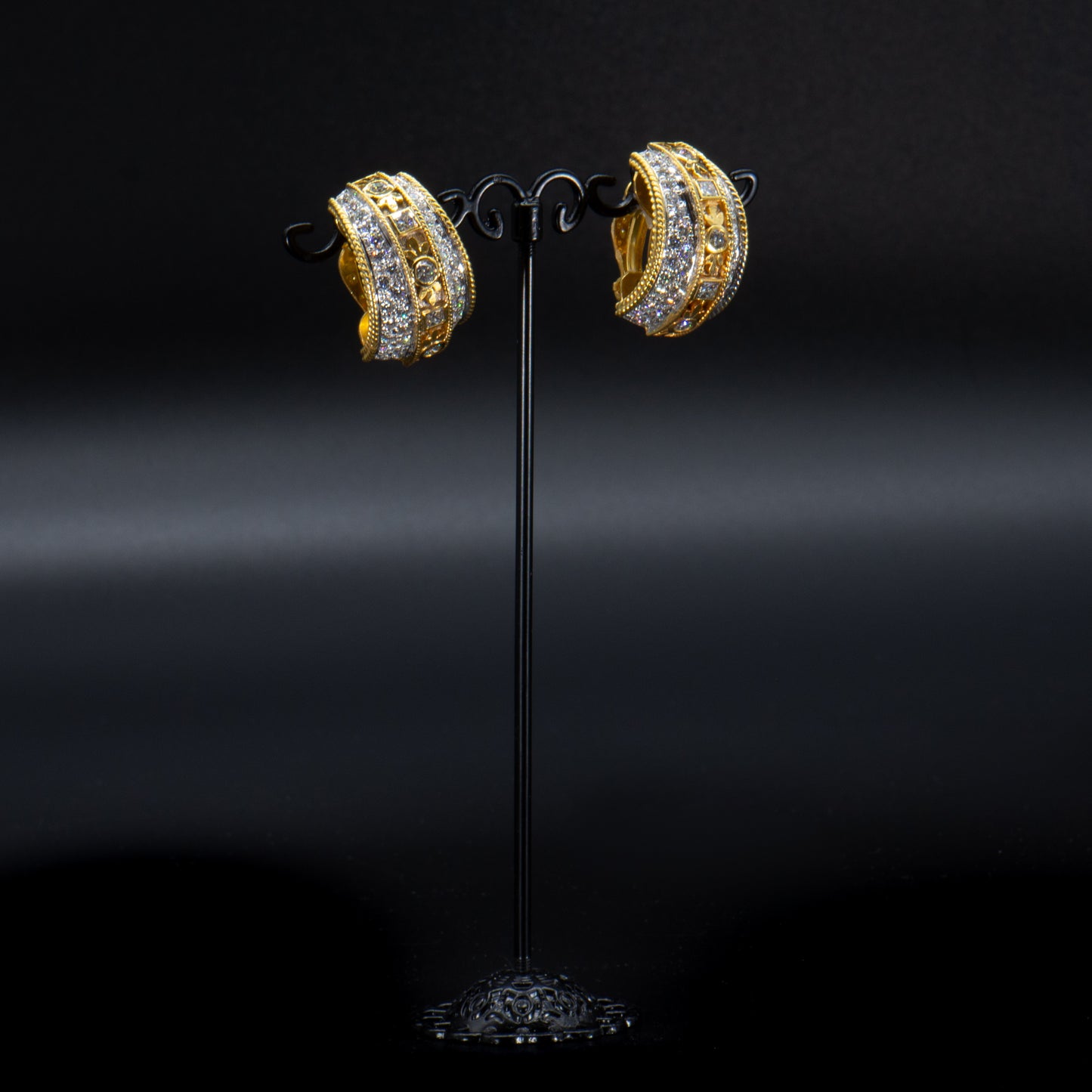 Sparkling Diamond Earrings