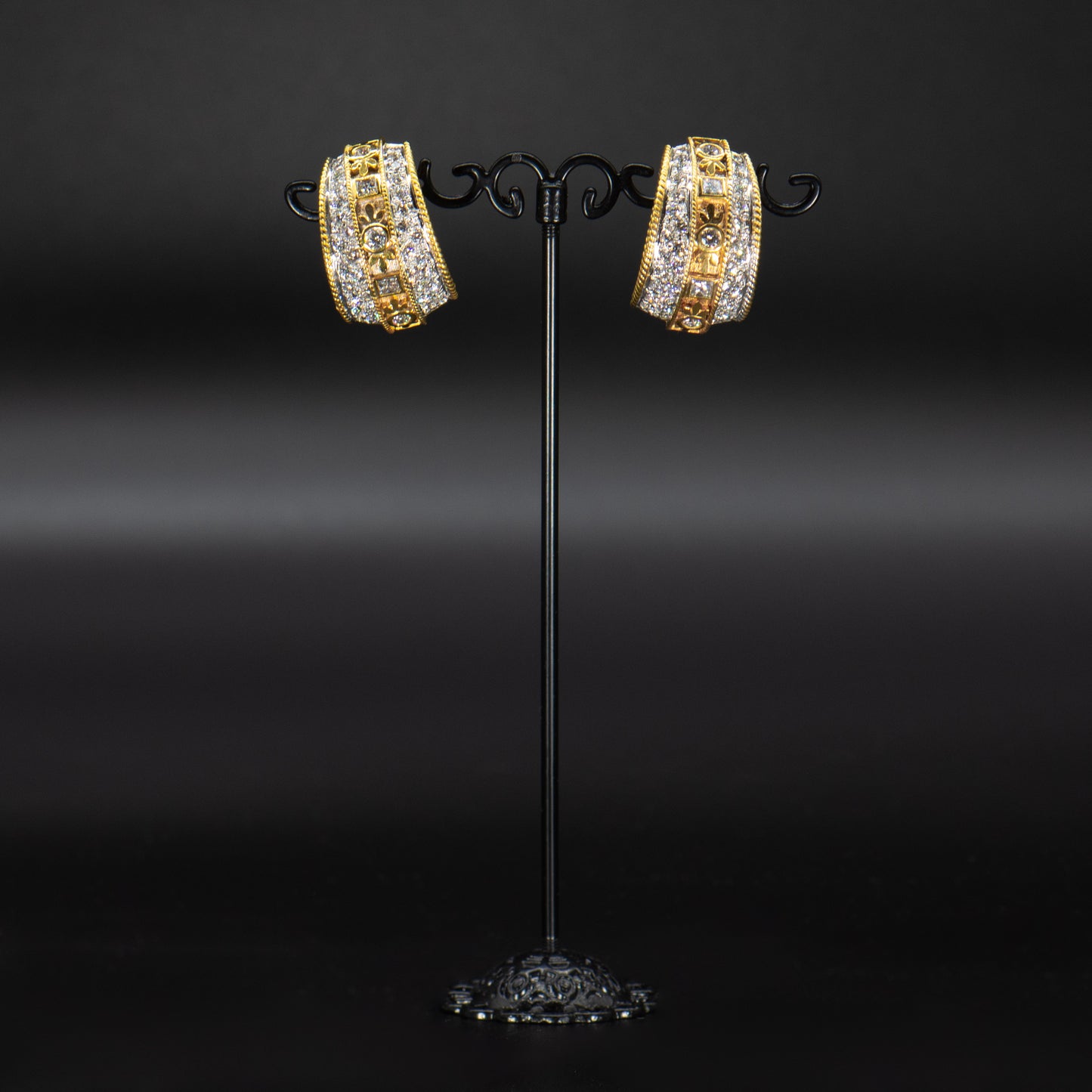 Sparkling Diamond Earrings