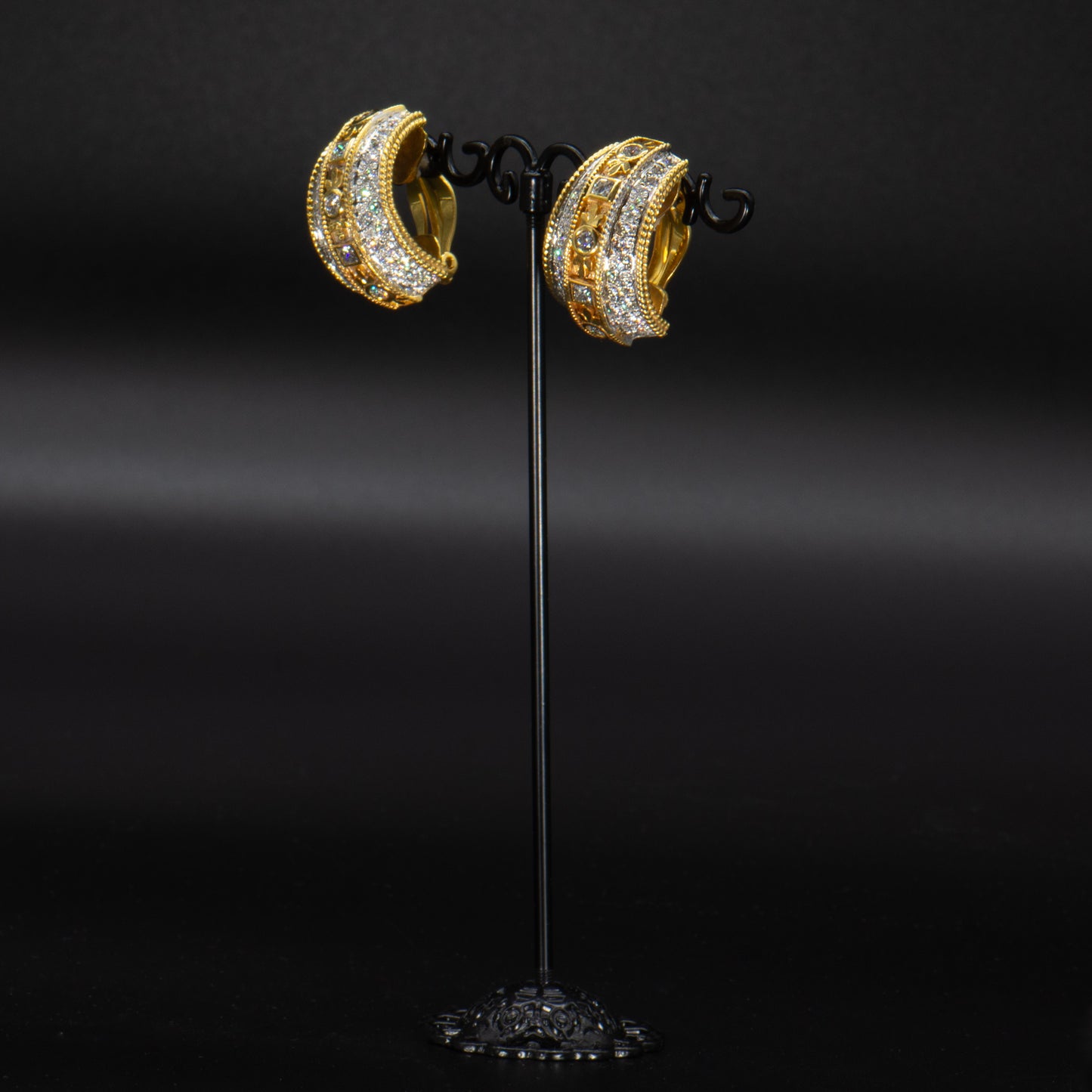 Sparkling Diamond Earrings