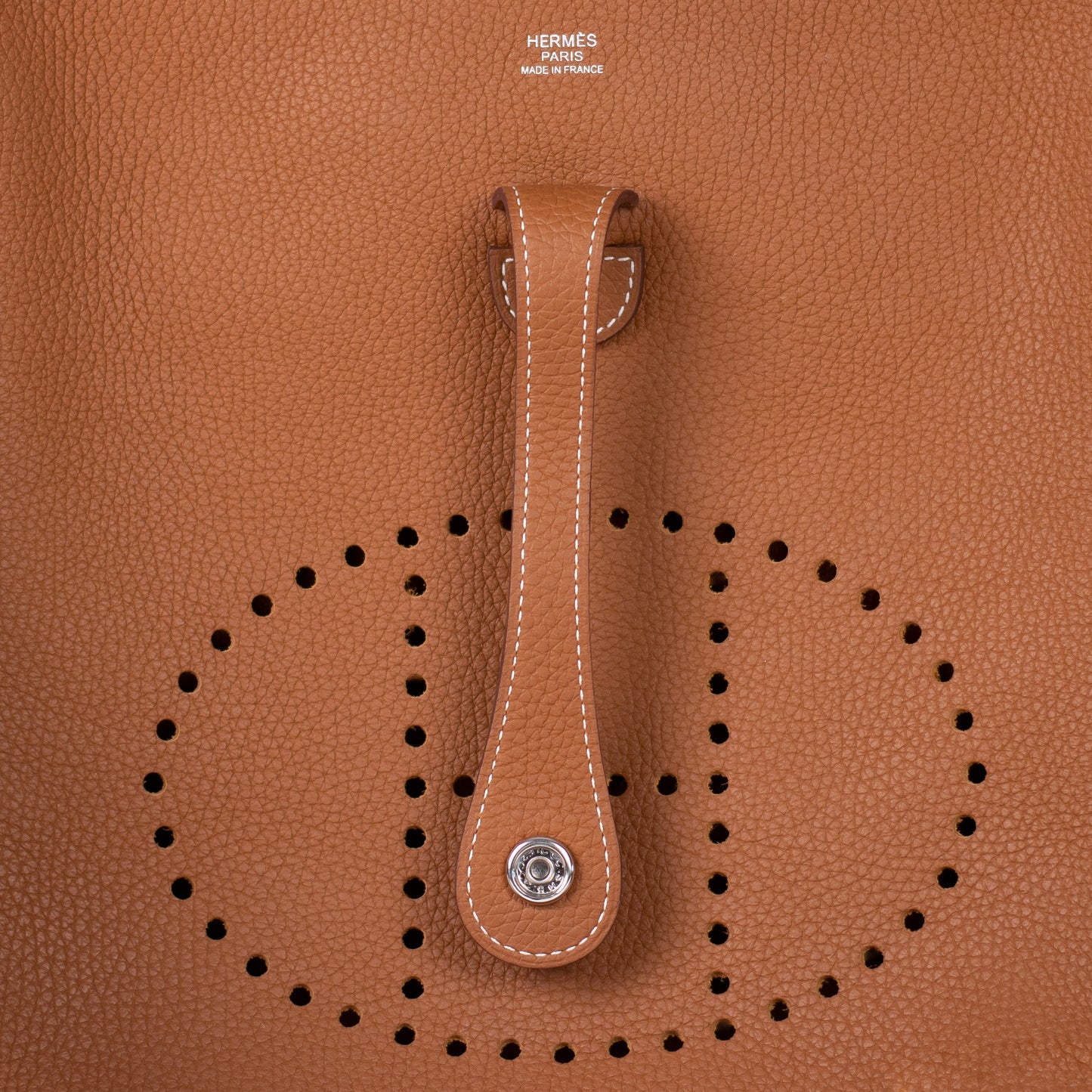 Hermes Taurillon Clemence Leather Evelyne III PM Bag NIB