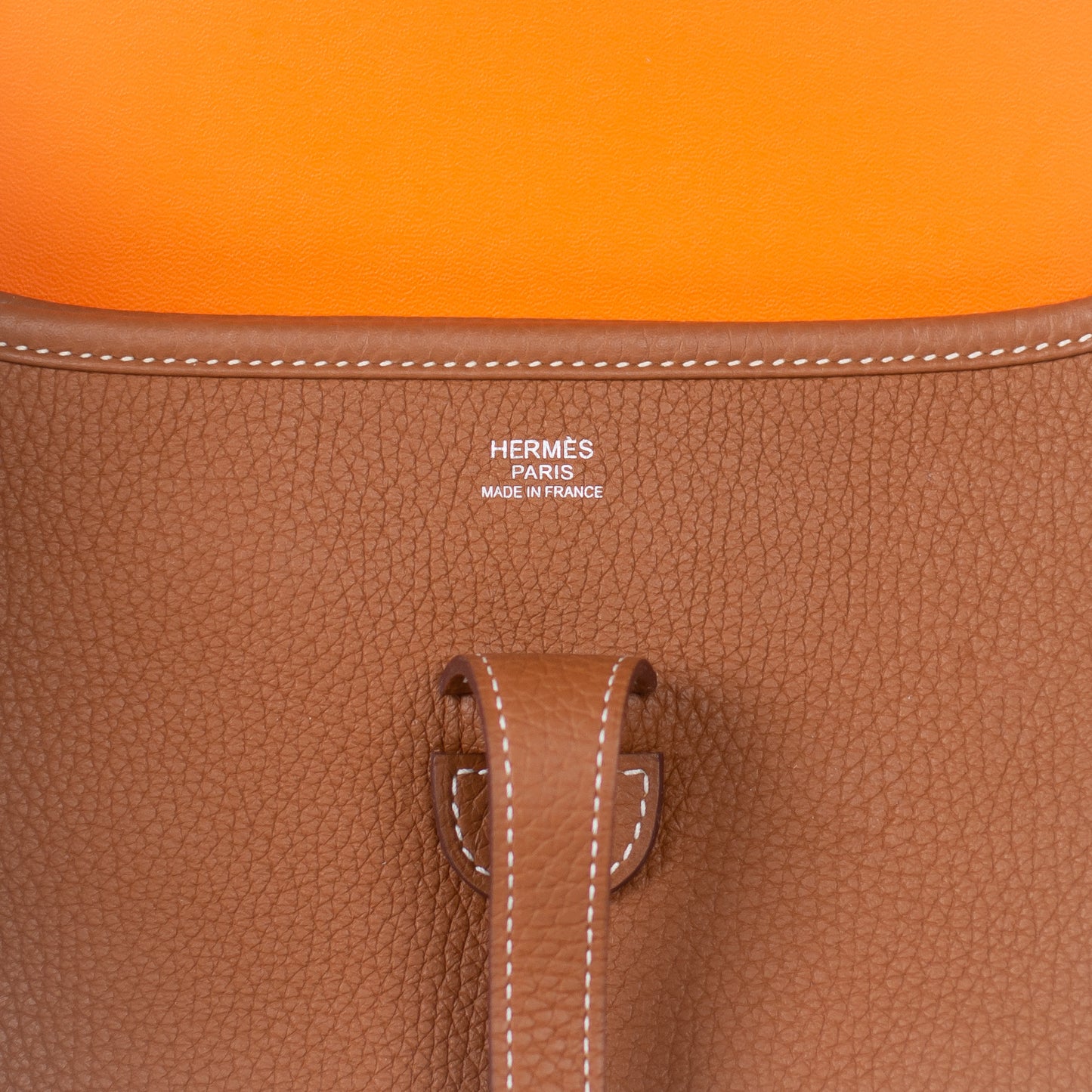 Hermes Taurillon Clemence Leather Evelyne III PM Bag NIB