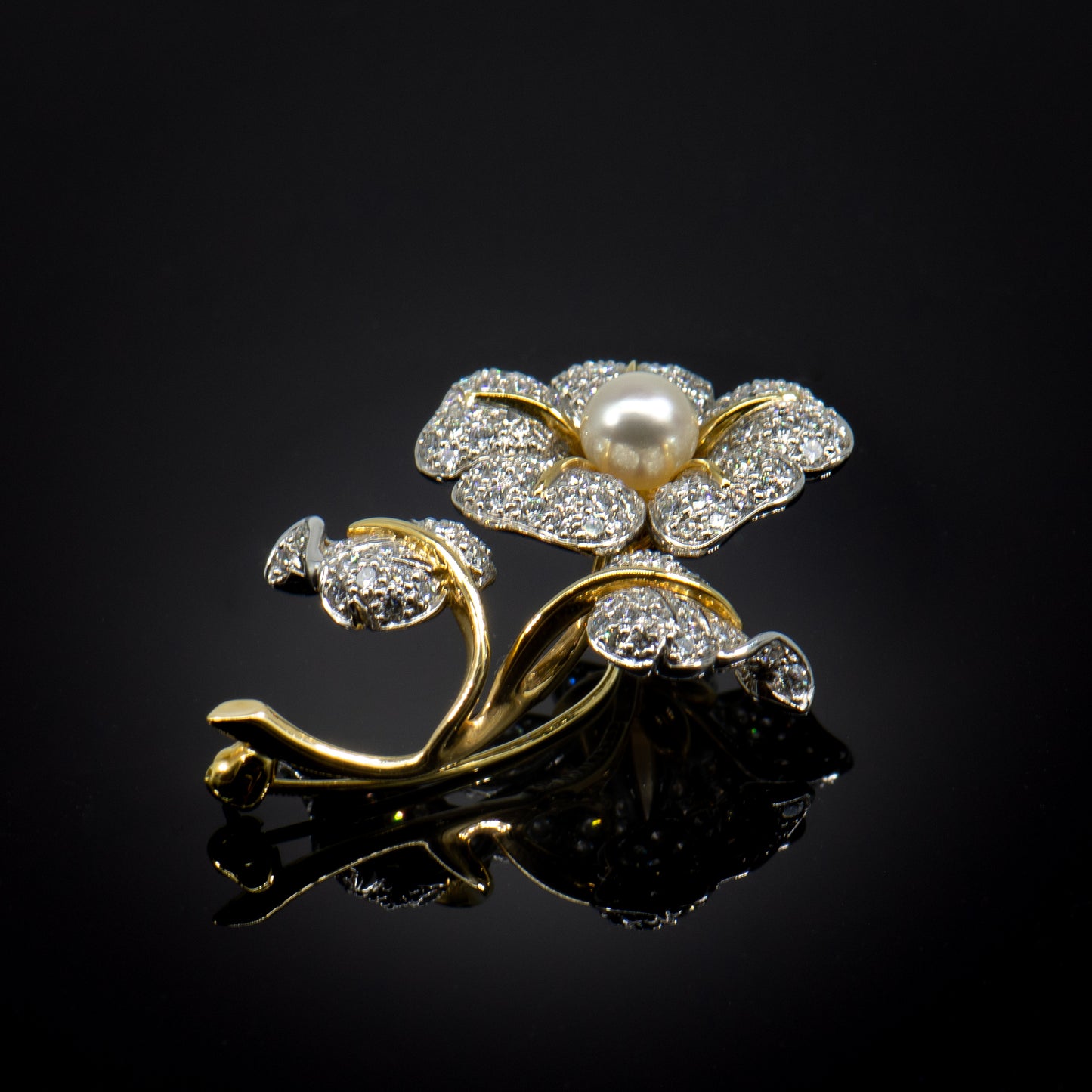 Tiffany & Co. Diamond Flower