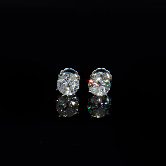 Classic Diamond Studs