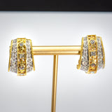 Sparkling Diamond Earrings